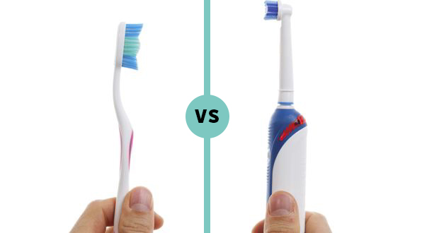 Electric VS Manual Toothbrush 